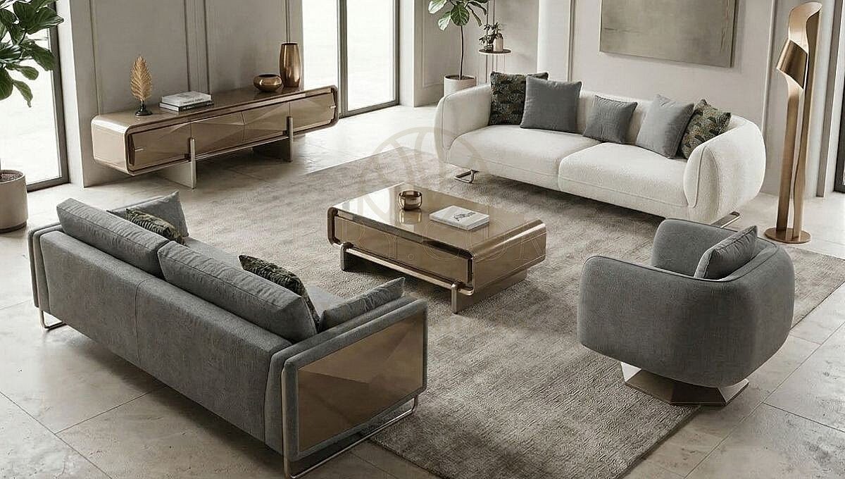 Luxury Nexus Handcrafted Teak Sofa Set, Saharanpur, view 2