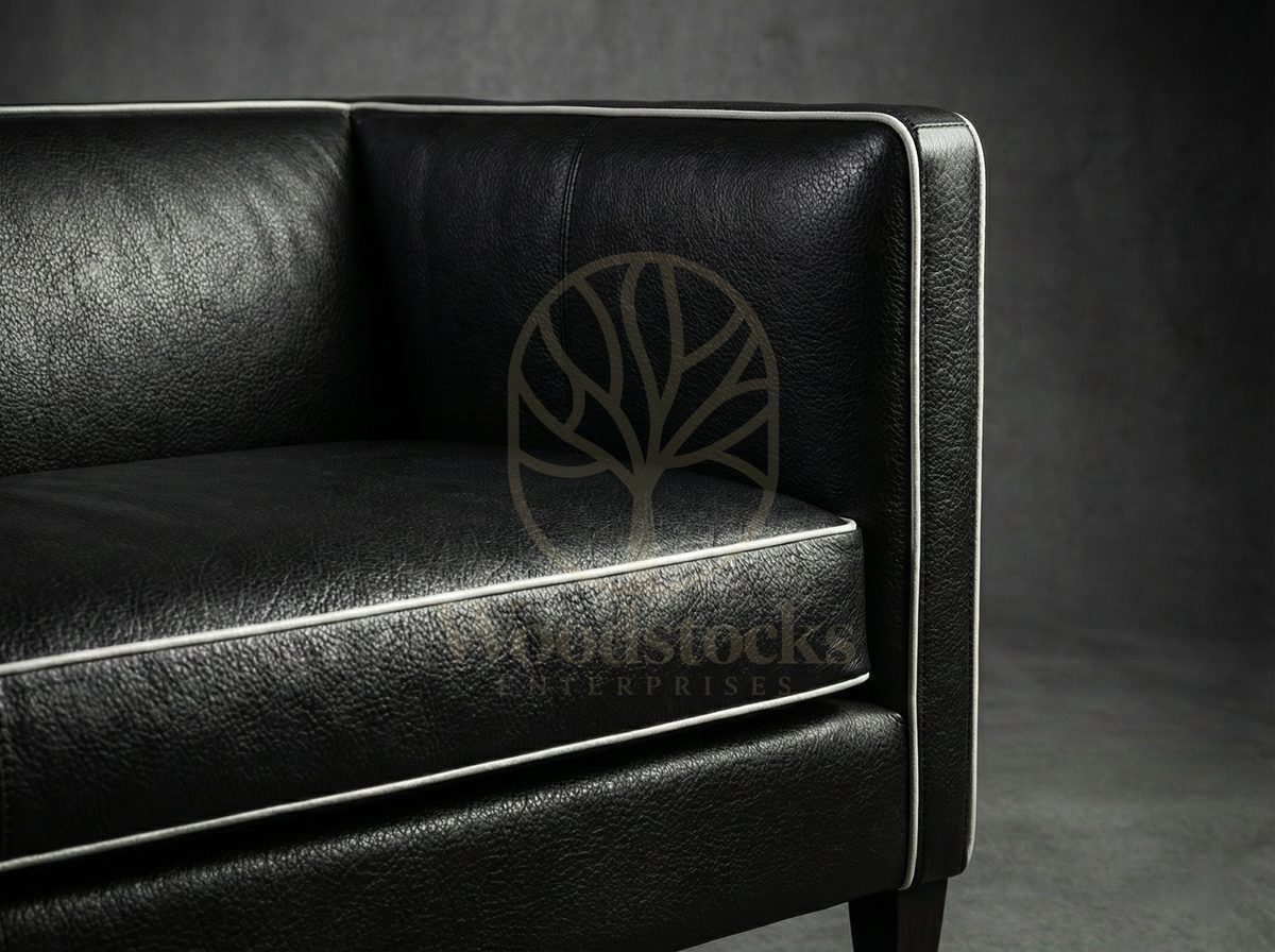 Luxury Teak Portland Place Deco Revival Sofa, Saharanpur, view 3