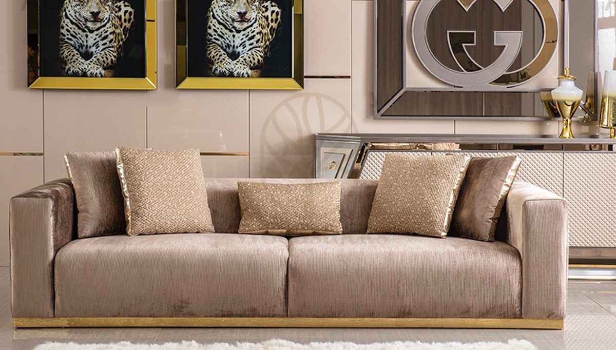 Luxury Modera Handcrafted Teak Sofa Set, Saharanpur, view 2