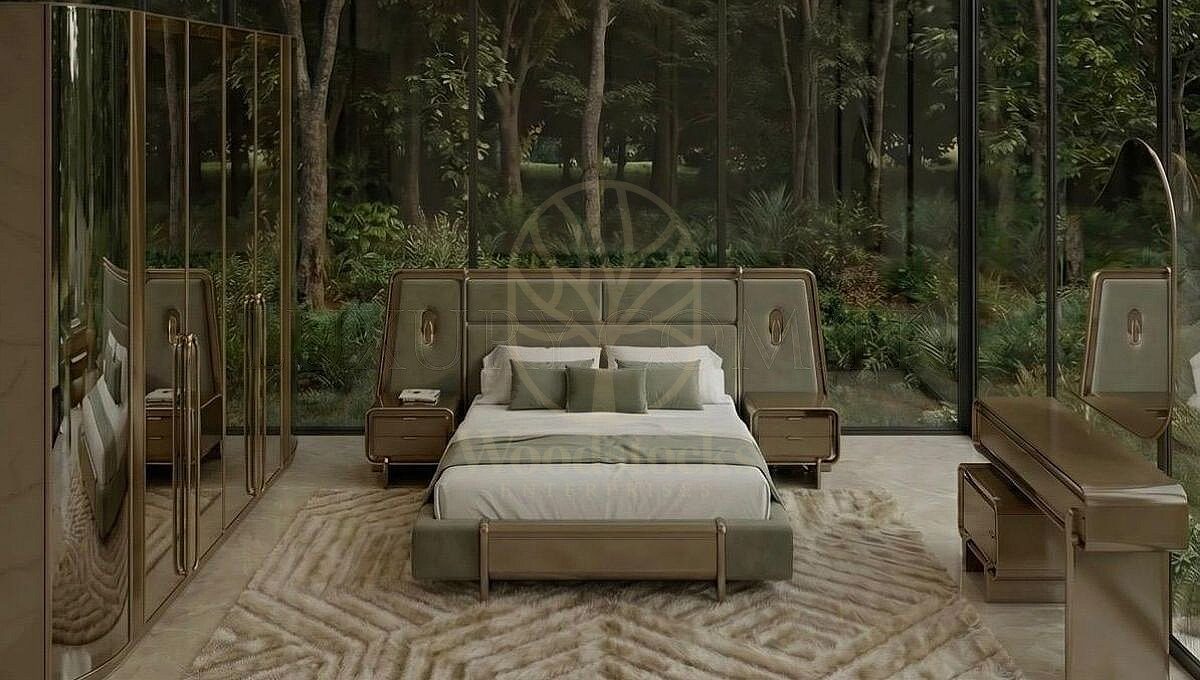 Luxury Nexus Handcrafted Teak King Size Bed, Saharanpur, King Size Bed