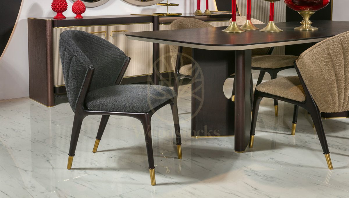 Luxury Omega Handcrafted Teak Dining Table Set, Saharanpur, view 3