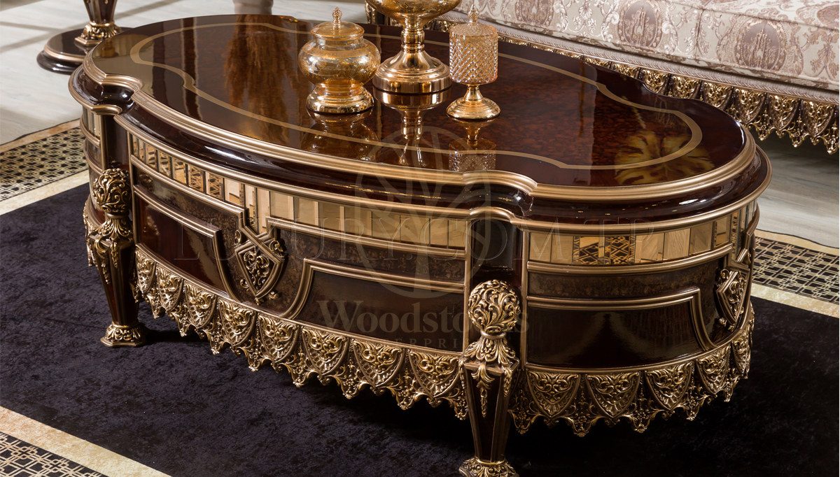 Royal Melina Brown Hand Carved Teak Sofa Set, Saharanpur, view 5