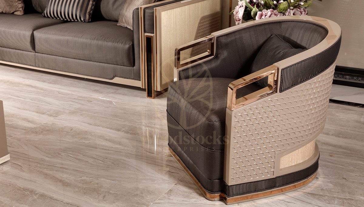 Luxury Oslov Handcrafted Teak Sofa Set, Saharanpur, view 8
