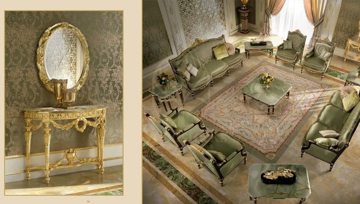 Royal Dubai Majlis Hand Carved Teak Sofa Set, Saharanpur, view 4
