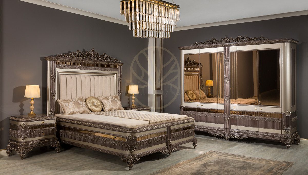 Royal Almina Hand Carved Teak King Size Bed, Saharanpur, King Size Bed