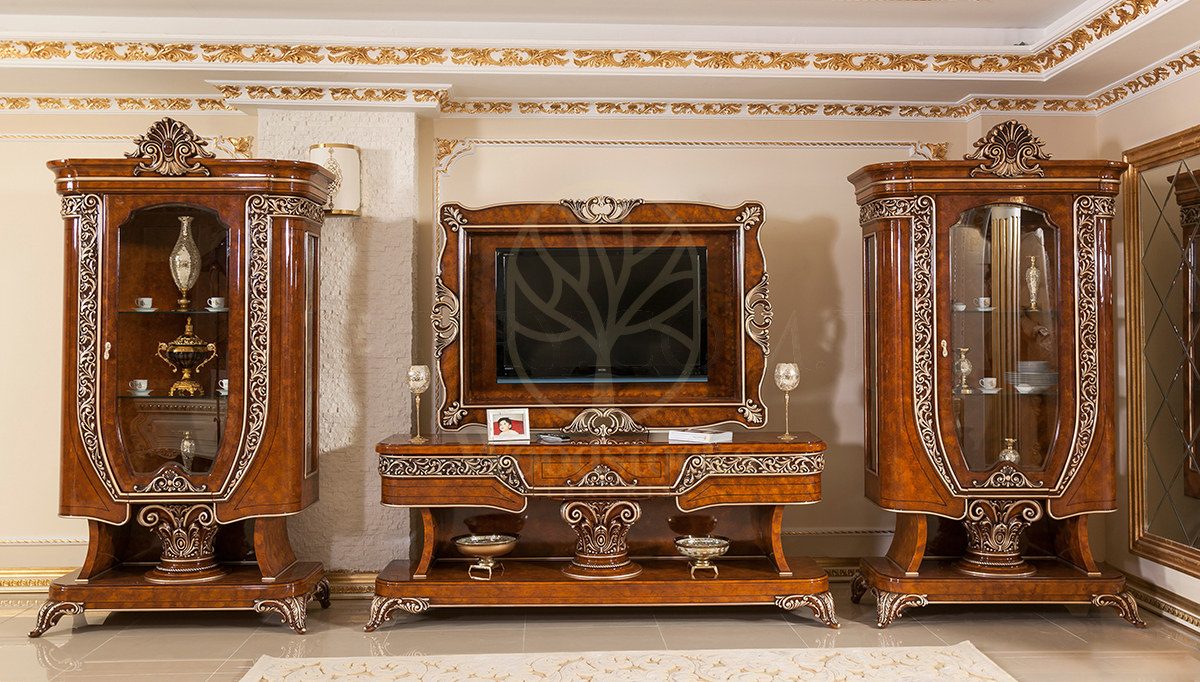 Royal Safir Hand Carved Teak Sofa Set, Saharanpur, view 7