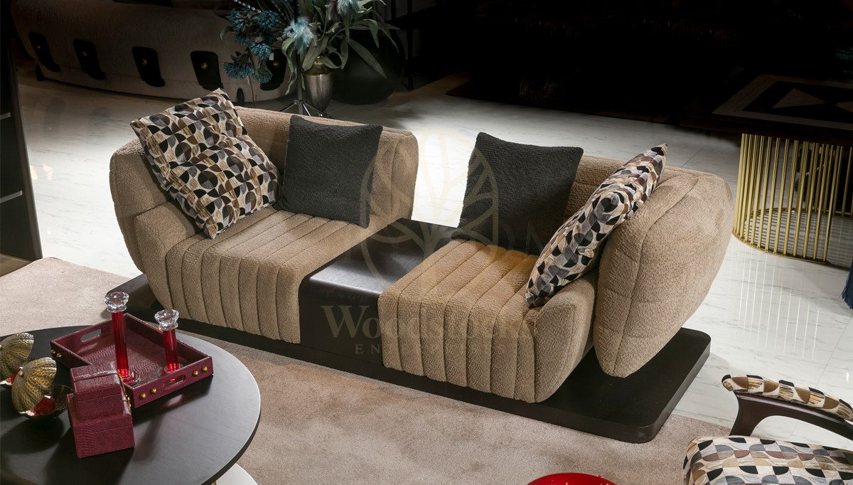 Luxury Omega Handcrafted Teak Sofa Set, Saharanpur, view 2