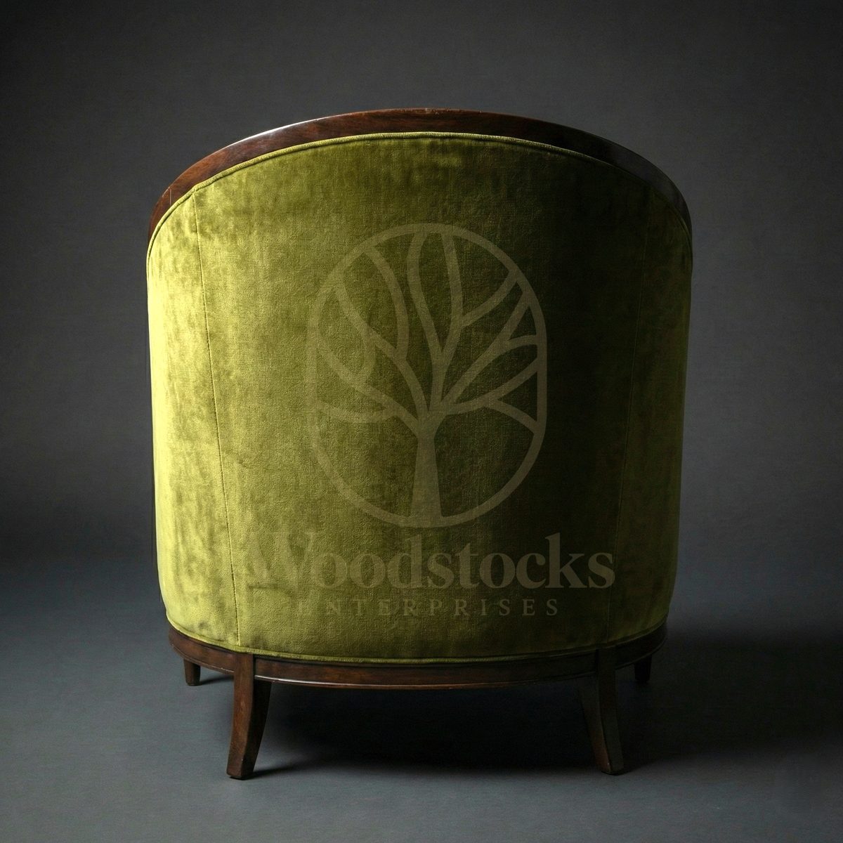 Luxury Teak Montparnasse Art Deco Club Chair, Saharanpur, view 4