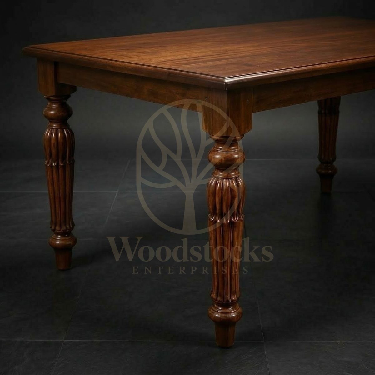 Luxury Teak Fontainhas Indo-Portuguese Dining Suite, Saharanpur, view 6