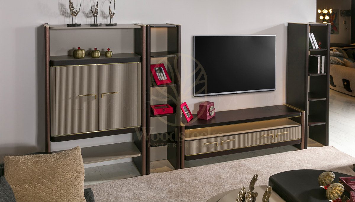 Luxury Omega Handcrafted Teak TV Cabinet, Saharanpur, TV Cabinet