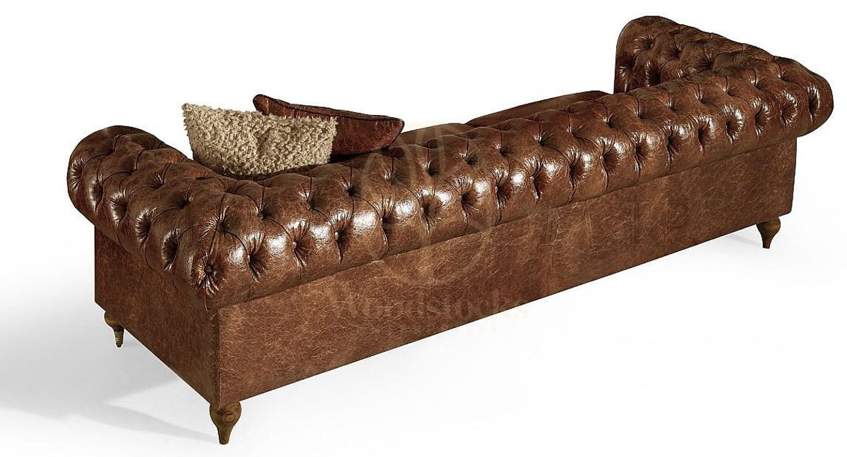 Royal Aviora Chesterfield Hand Carved Teak Sofa Set, Saharanpur, view 4