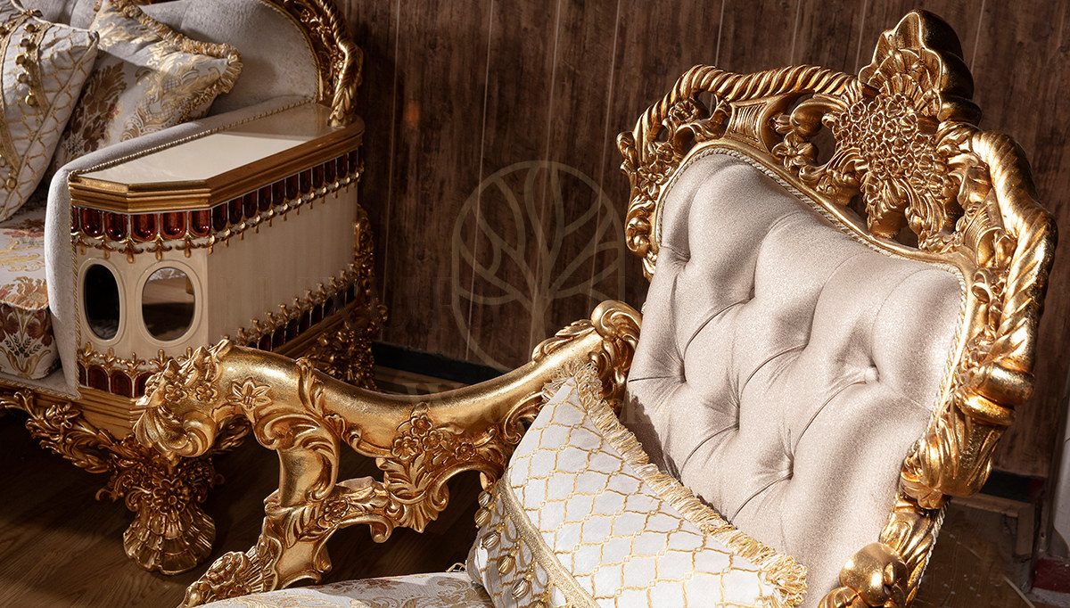 Royal Almati Hand Carved Teak Sofa Set, Saharanpur, view 9