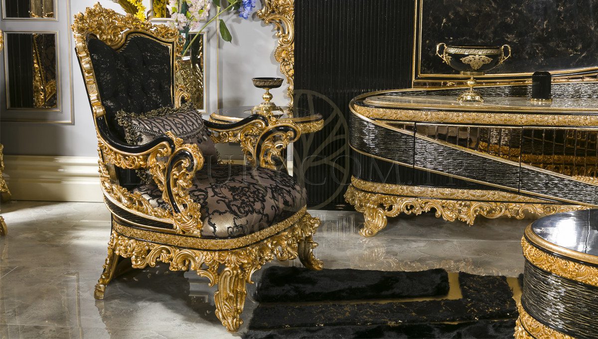 Royal Grande Hand Carved Teak Sofa Set, Saharanpur, view 5