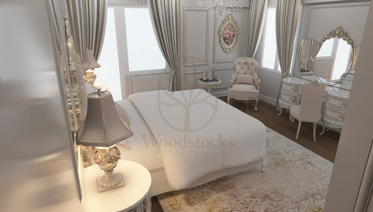 Royal Algartos Hand Carved Teak King Size Bed, Saharanpur, view 2
