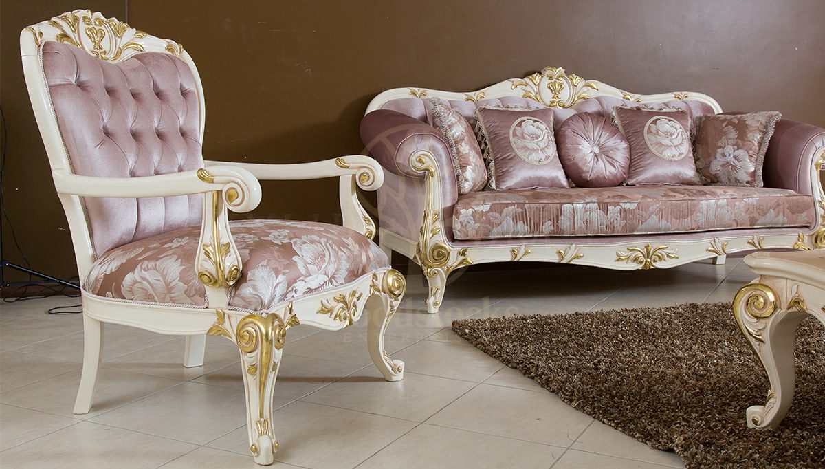 Royal Kutalp Hand Carved Teak Sofa Set II, Saharanpur, view 3