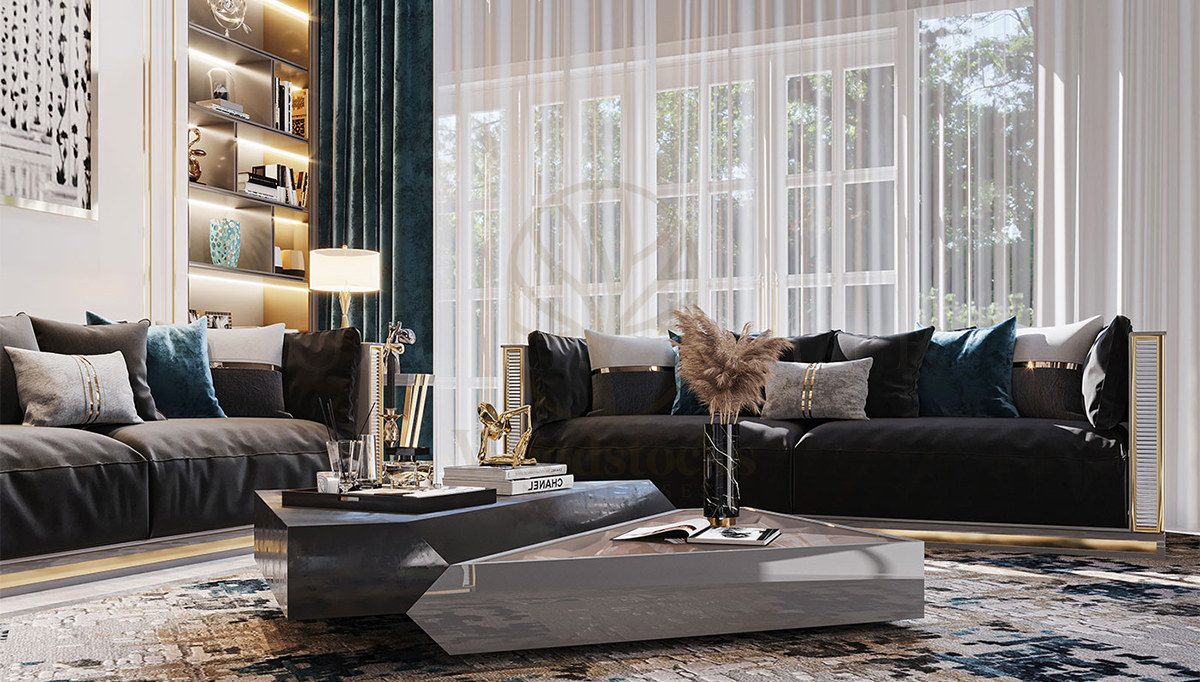 Luxury Gustora Handcrafted Teak Sofa Set, Saharanpur, view 8