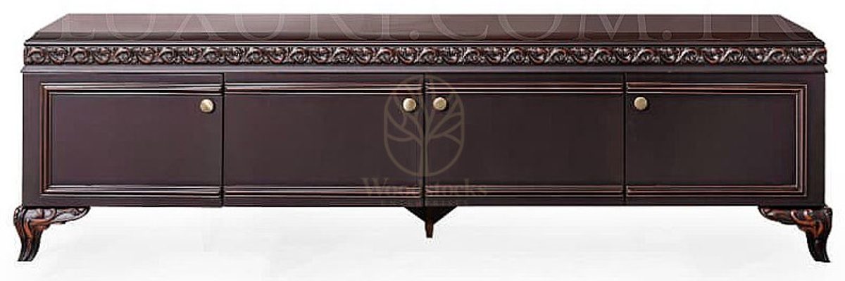 Royal Cortenza Hand Carved Teak Dining Table Set, Saharanpur, view 4