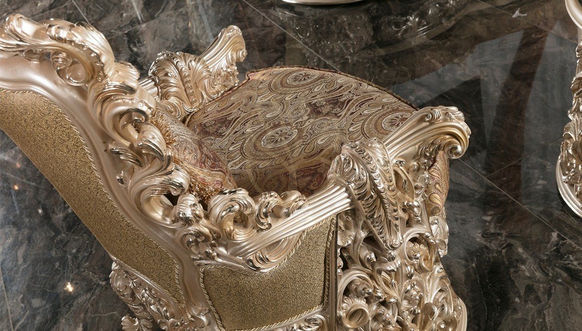 Royal Maskat Hand Carved Teak Sofa Set, Saharanpur, view 6