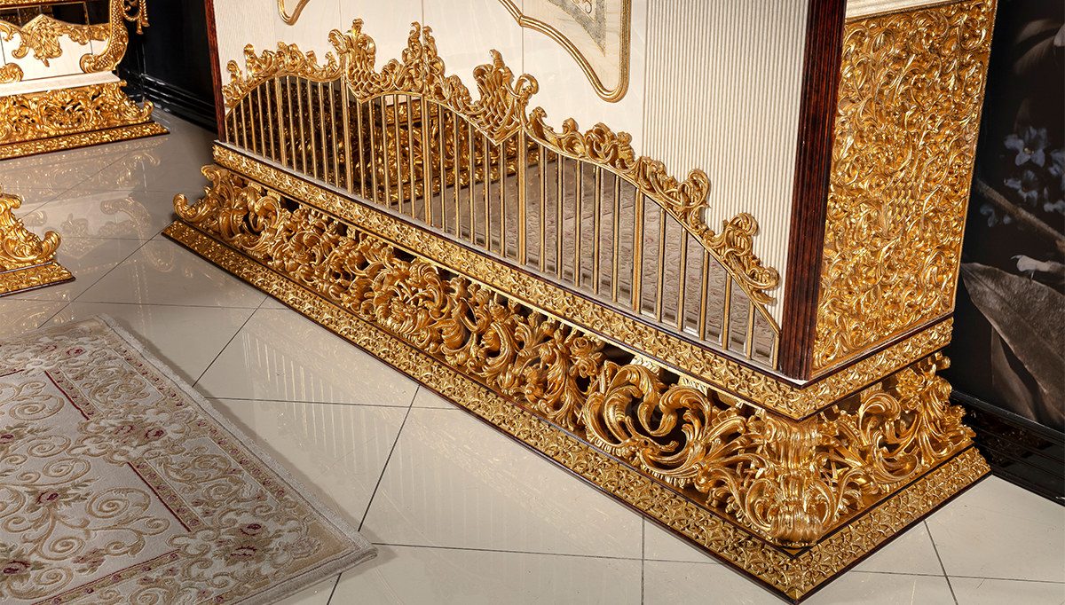 Royal Hisar Hand Carved Teak King Size Bed, Saharanpur, view 9