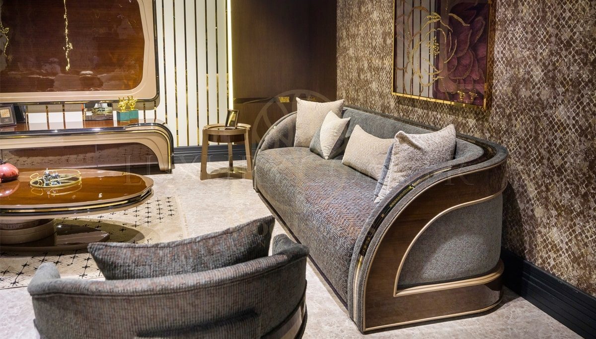 Luxury Luna Handcrafted Teak Sofa Set, Saharanpur, view 9