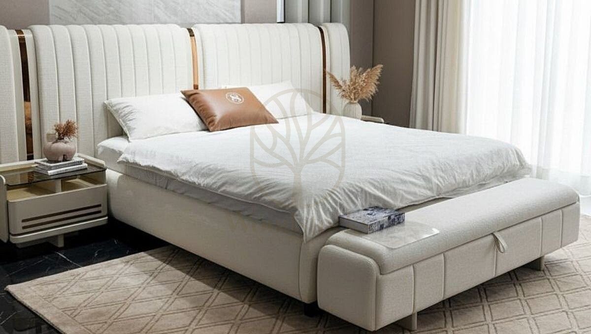 Luxury Icon Handcrafted Teak King Size Bed, Saharanpur, view 2