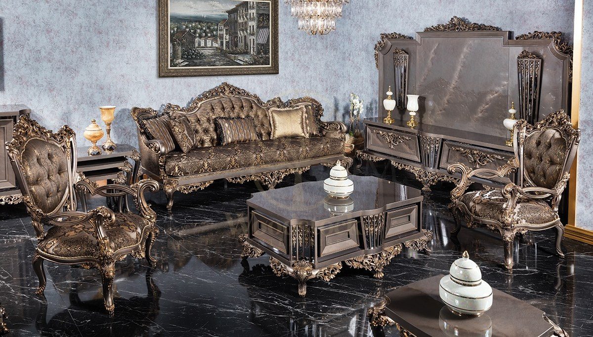 Royal Vitton Hand Carved Teak Sofa Set, Saharanpur, view 7
