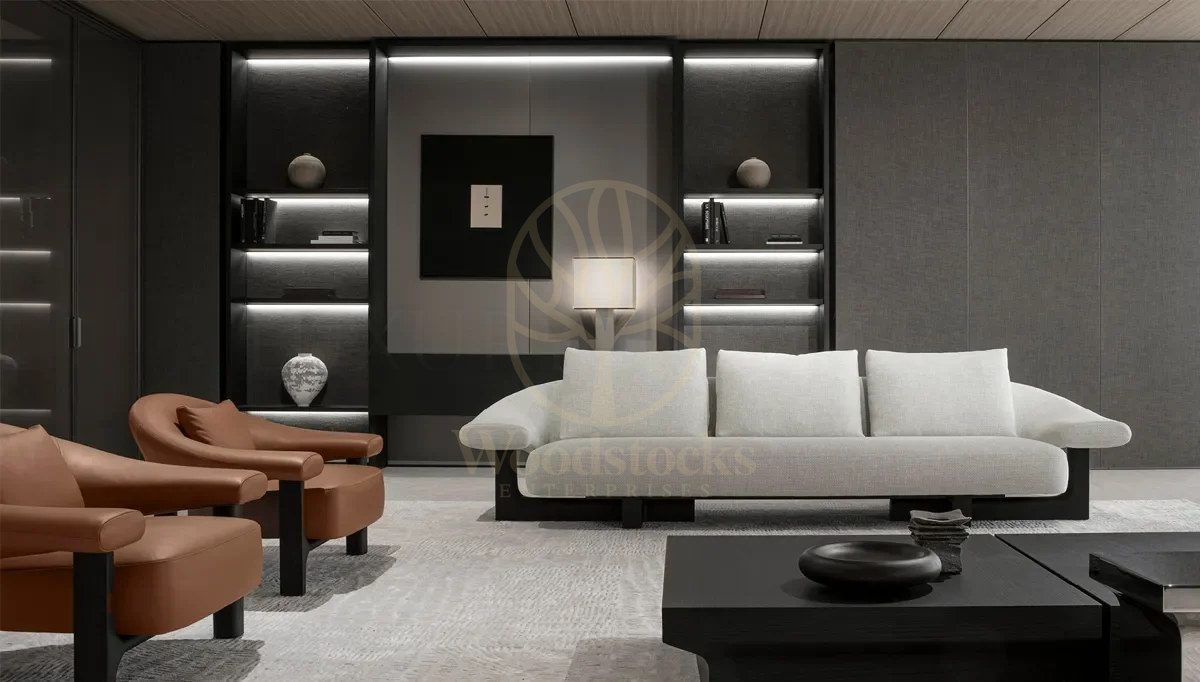 Luxury Beverly Handcrafted Teak Sofa Set, Saharanpur, view 3