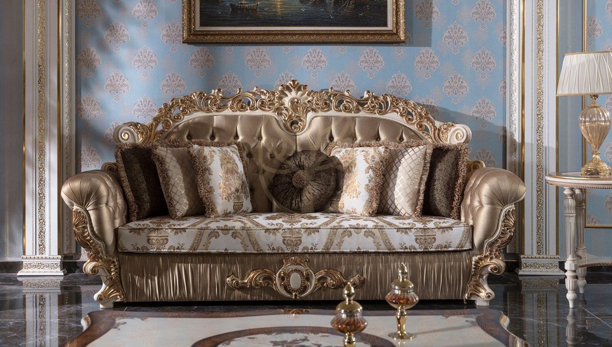 Royal Imparator Hand Carved Teak Sofa Set, Saharanpur, view 8