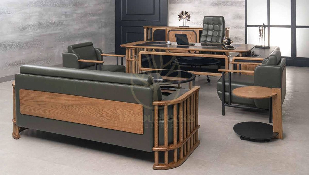 Luxury Bolton Handcrafted Teak Office Table, Saharanpur, Office & Study Table