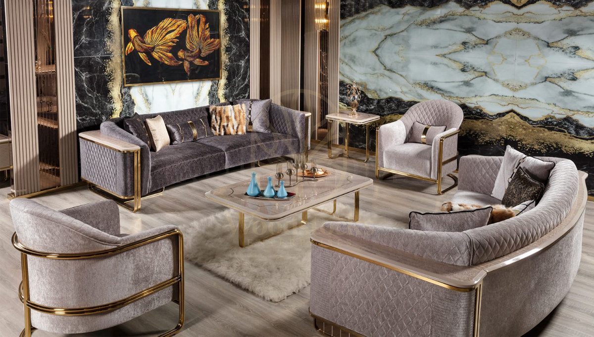 Luxury Melodika Handcrafted Teak Sofa Set, Saharanpur, Sofa Set