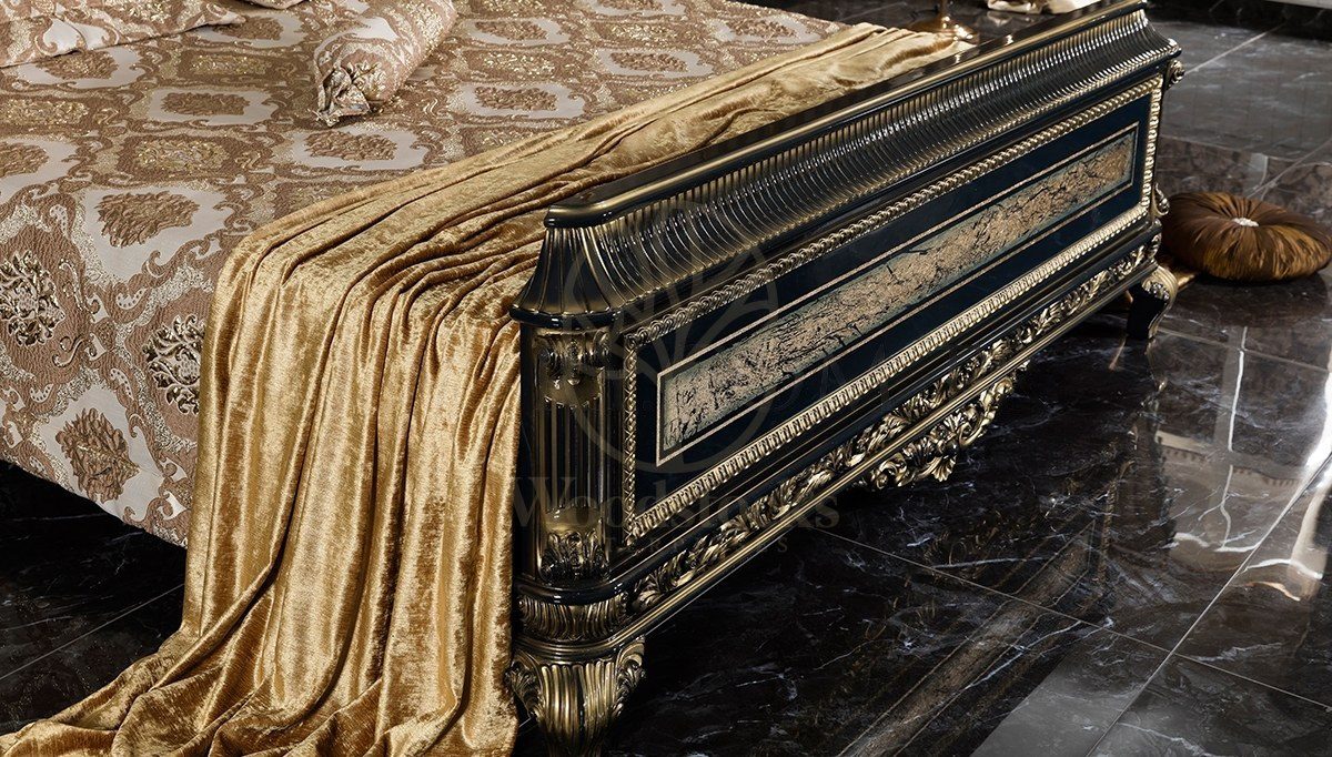 Royal Sadrazam Hand Carved Teak King Size Bed, Saharanpur, view 6