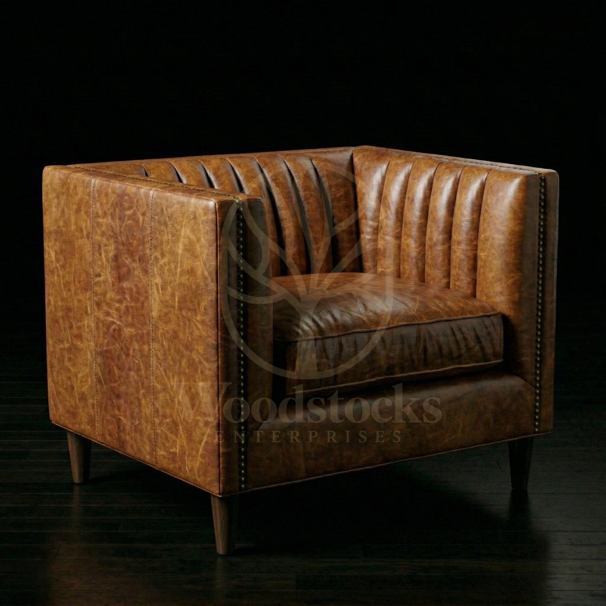 Luxury Teak Torino Channel-Back Salon Sofa, Saharanpur, view 5