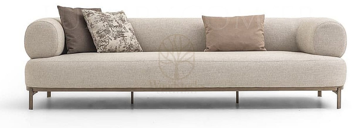 Luxury Pera Beige Handcrafted Teak Sofa Set, Saharanpur, view 5
