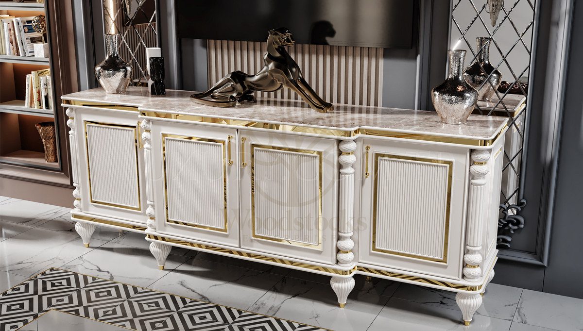 Luxury Perla Handcrafted Teak Office Table, Saharanpur, view 5