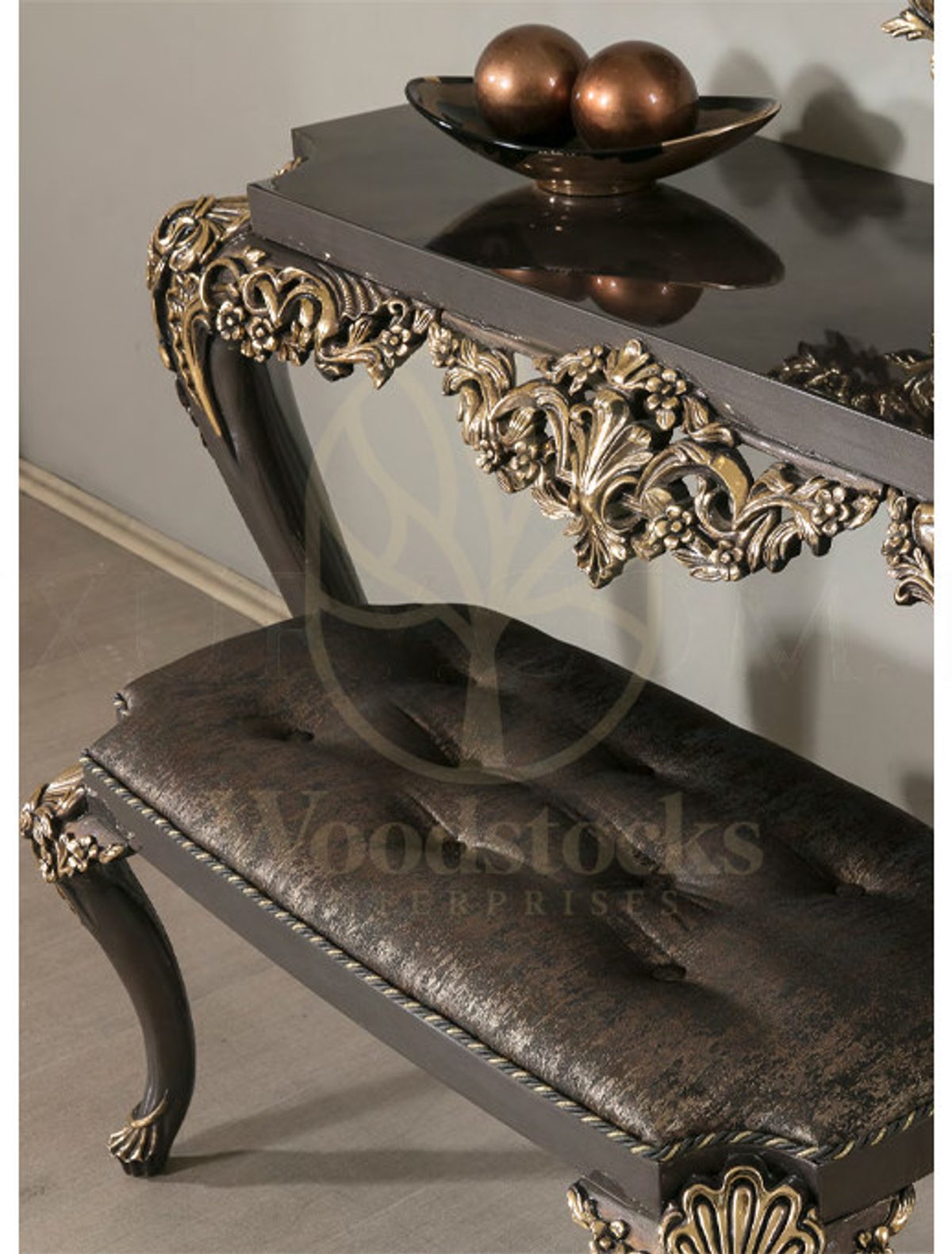 Royal Vitton Hand Carved Teak Dining Table Set, Saharanpur, view 10