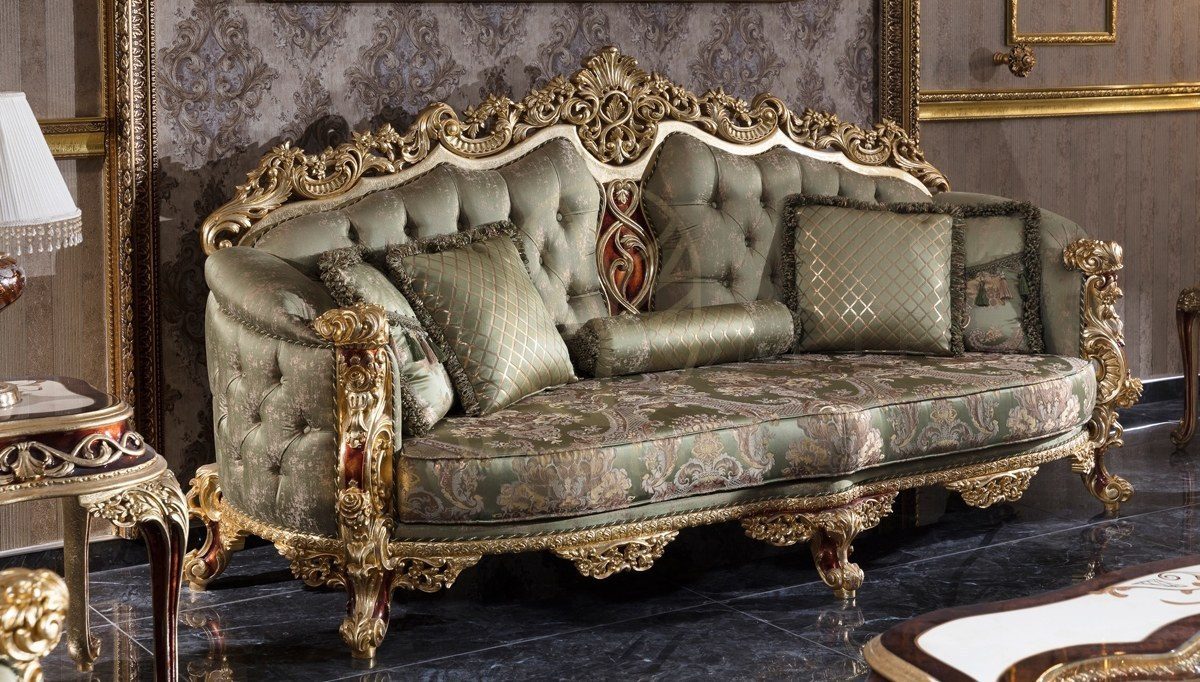 Royal Miresa Hand Carved Teak Sofa Set, Saharanpur, view 5