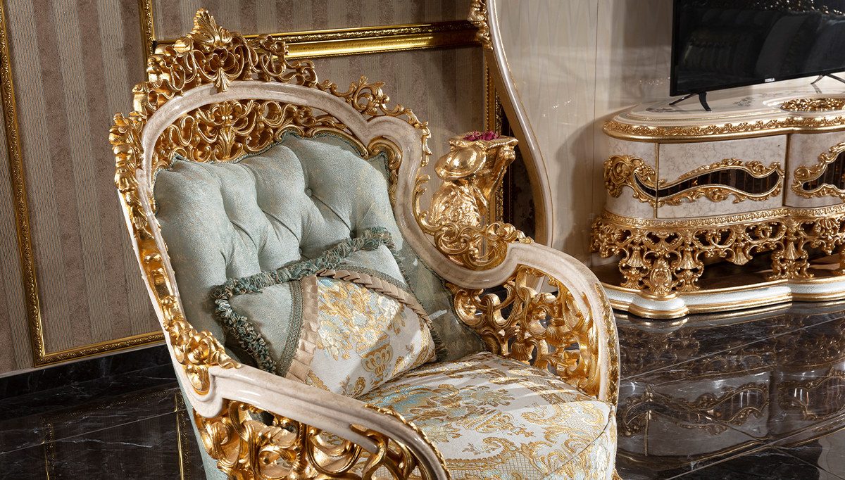 Royal Kralice Hand Carved Teak Sofa Set, Saharanpur, view 6