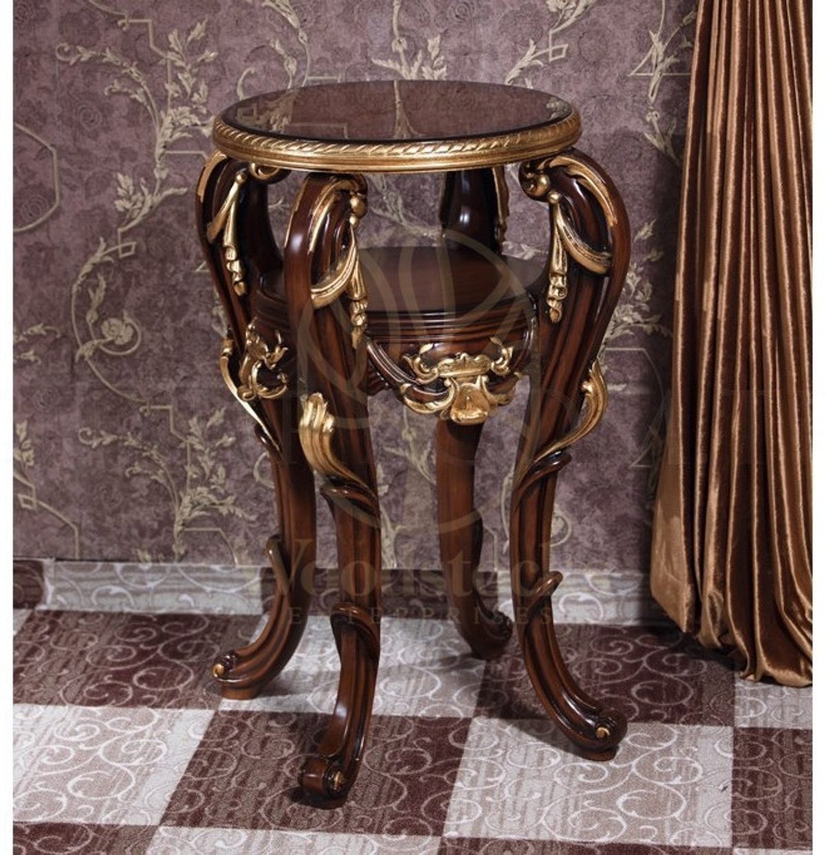 Royal Yali Hand Carved Teak Office Table, Saharanpur, view 7