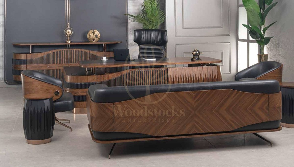 Luxury Renata Handcrafted Teak Office Table, Saharanpur, Office & Study Table