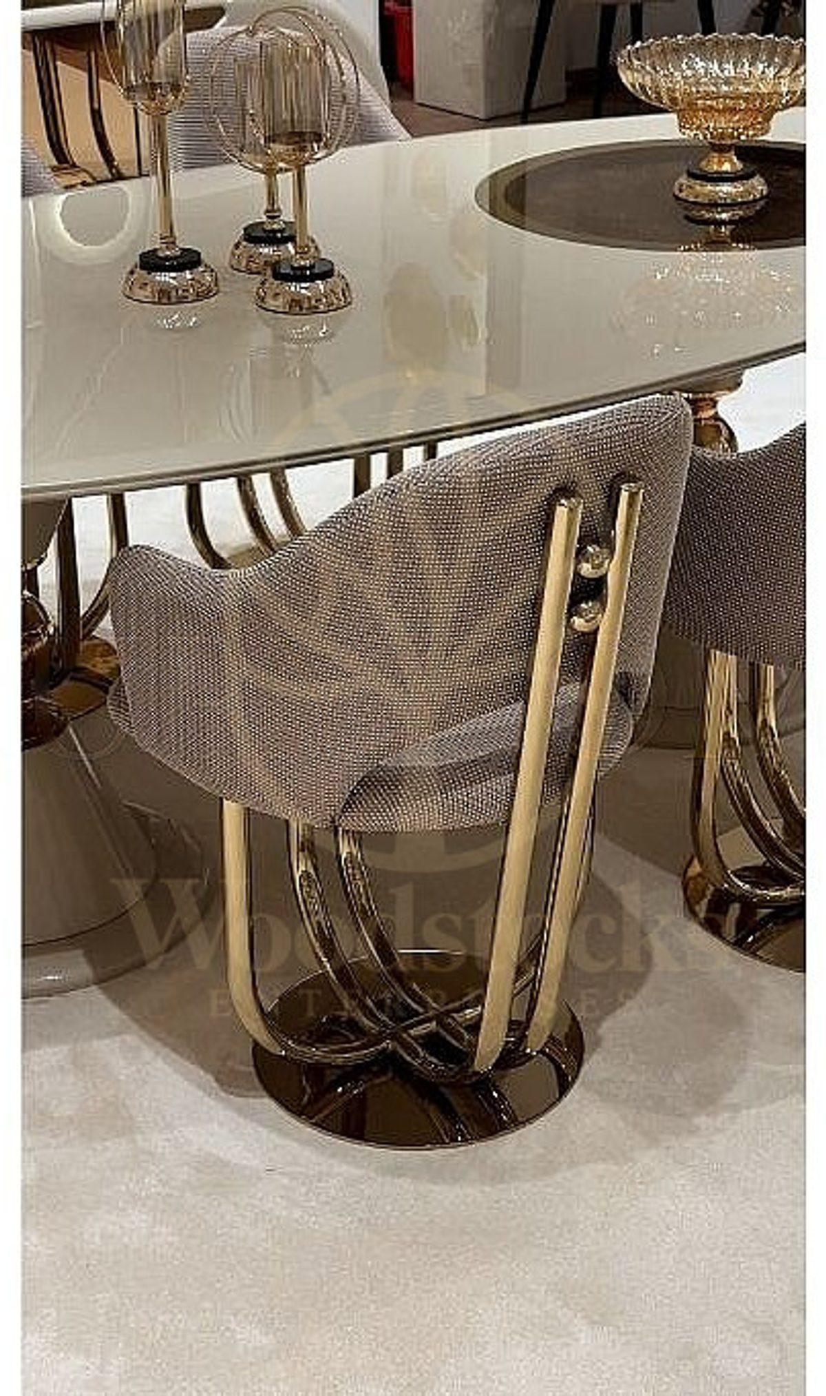 Luxury Imperia Handcrafted Teak Dining Table Set, Saharanpur, view 5