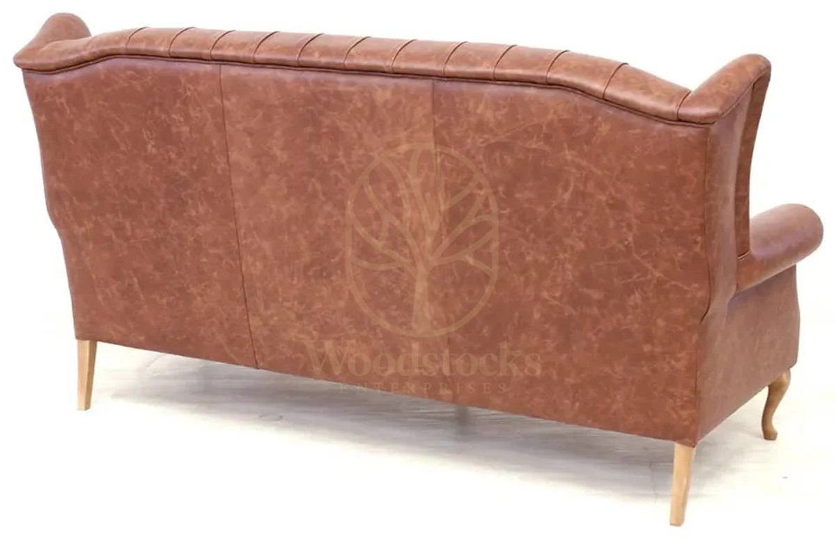 Royal Verona Chesterfield Tufted Hand Carved Teak Sofa Set, Saharanpur, view 4