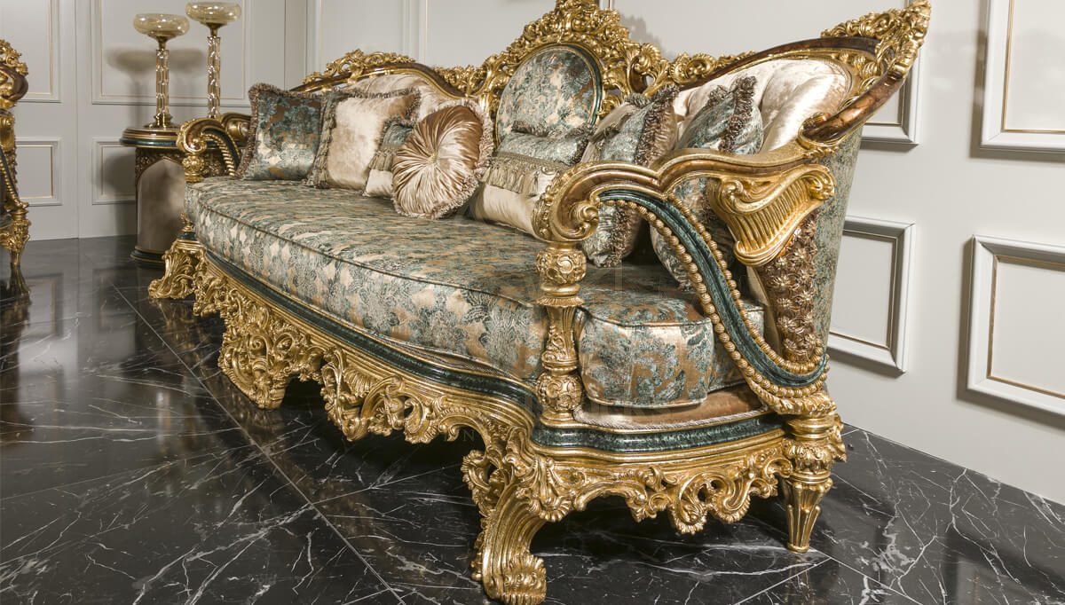 Royal Akasya Hand Carved Teak Sofa Set, Saharanpur, view 6