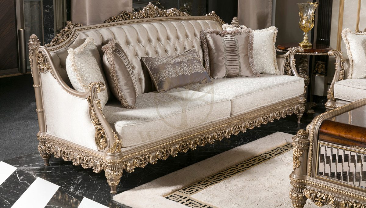 Royal Vesta Hand Carved Teak Sofa Set, Saharanpur, view 4