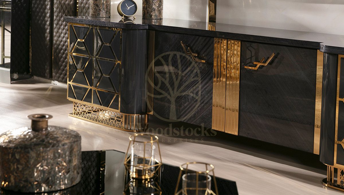 Luxury Cornelya Handcrafted Teak TV Cabinet, Saharanpur, view 3