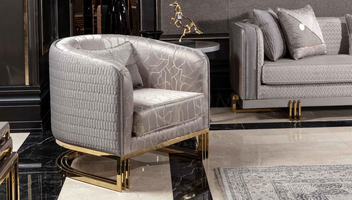 Royal Living Hand Carved Teak Sofa Set II, Saharanpur, view 4