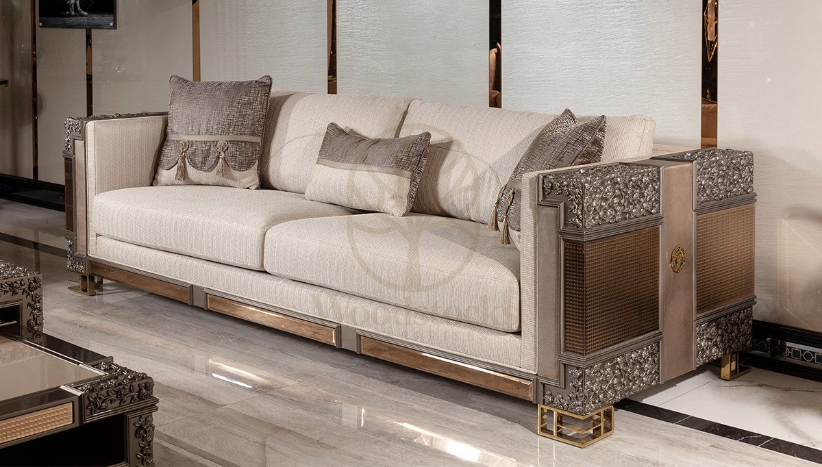 Luxury Fermont Handcrafted Teak Sofa Set, Saharanpur, view 10