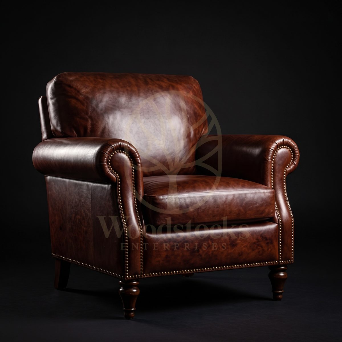 Luxury Teak Lancaster Reading Chair, Saharanpur, Living Room Chair