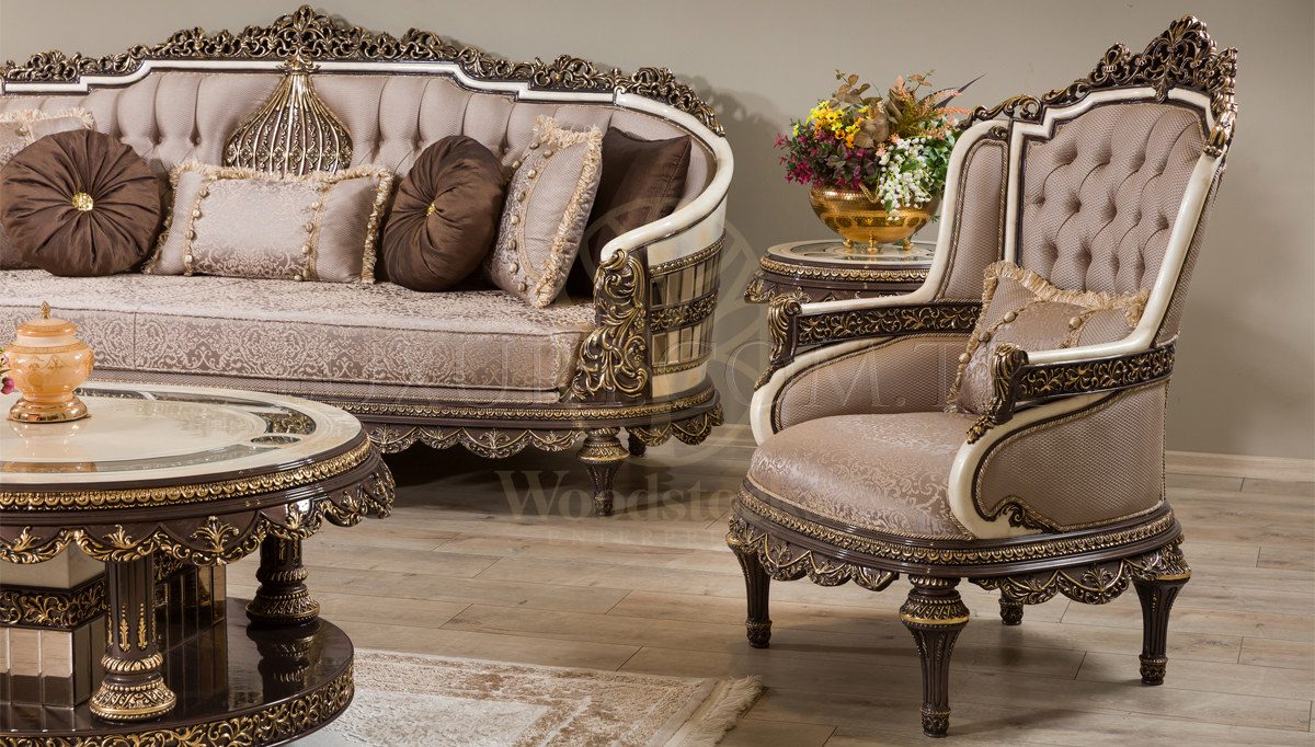 Royal Nirvana Hand Carved Teak Sofa Set, Saharanpur, view 2