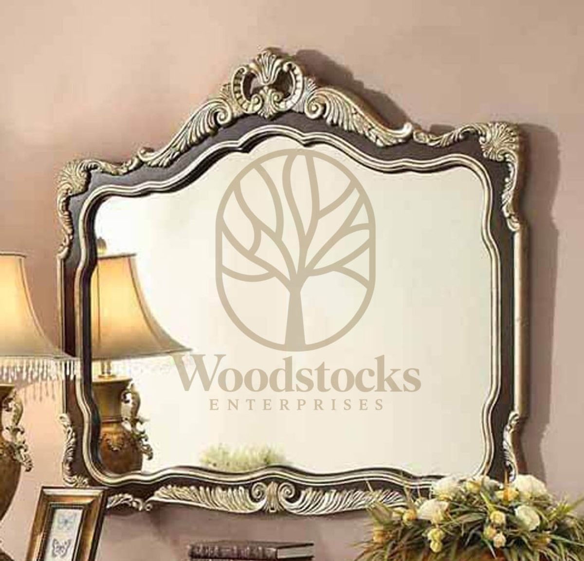 Teak Sleek Cherry Console Table, view 3