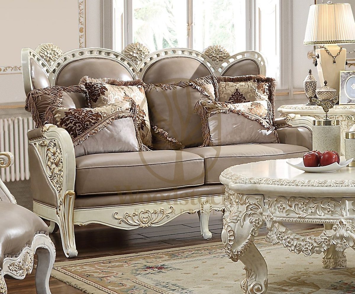 Teak Plantation White Sofa Set III, alternate view